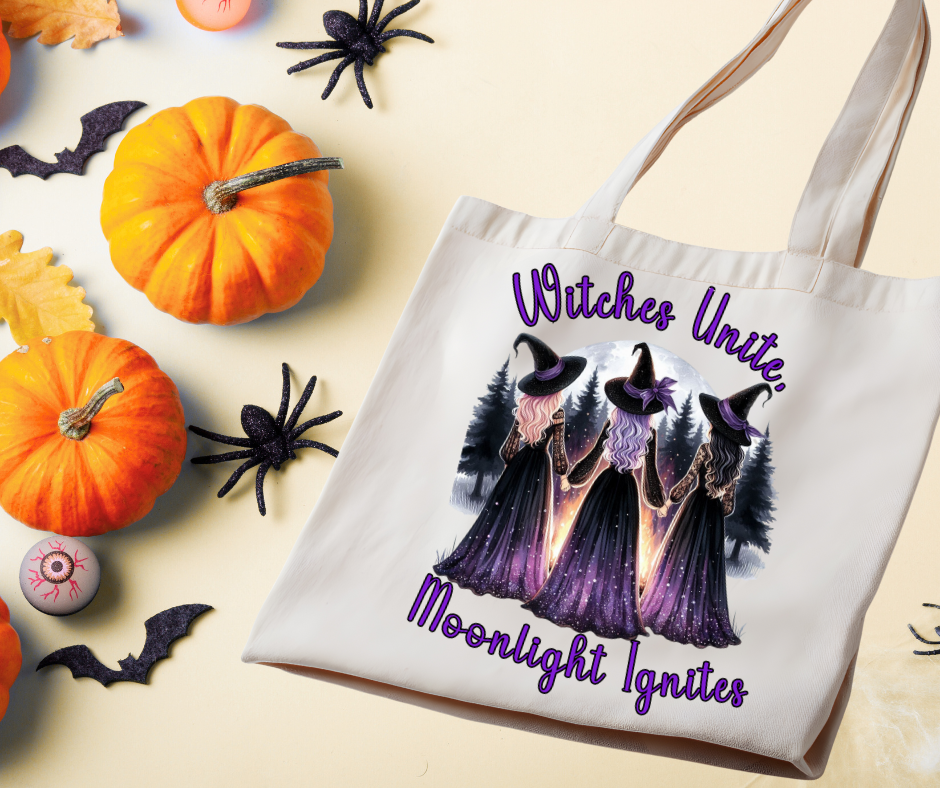Canvas Bag Witch's Unite