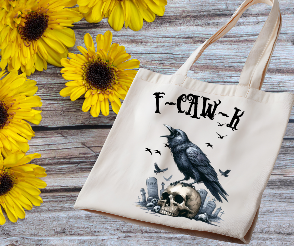 Canvas Bag Crow