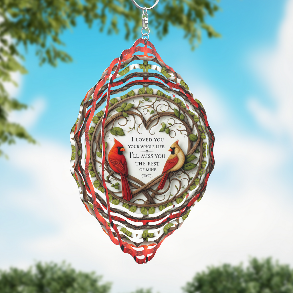 Wind Spinner Cardinals