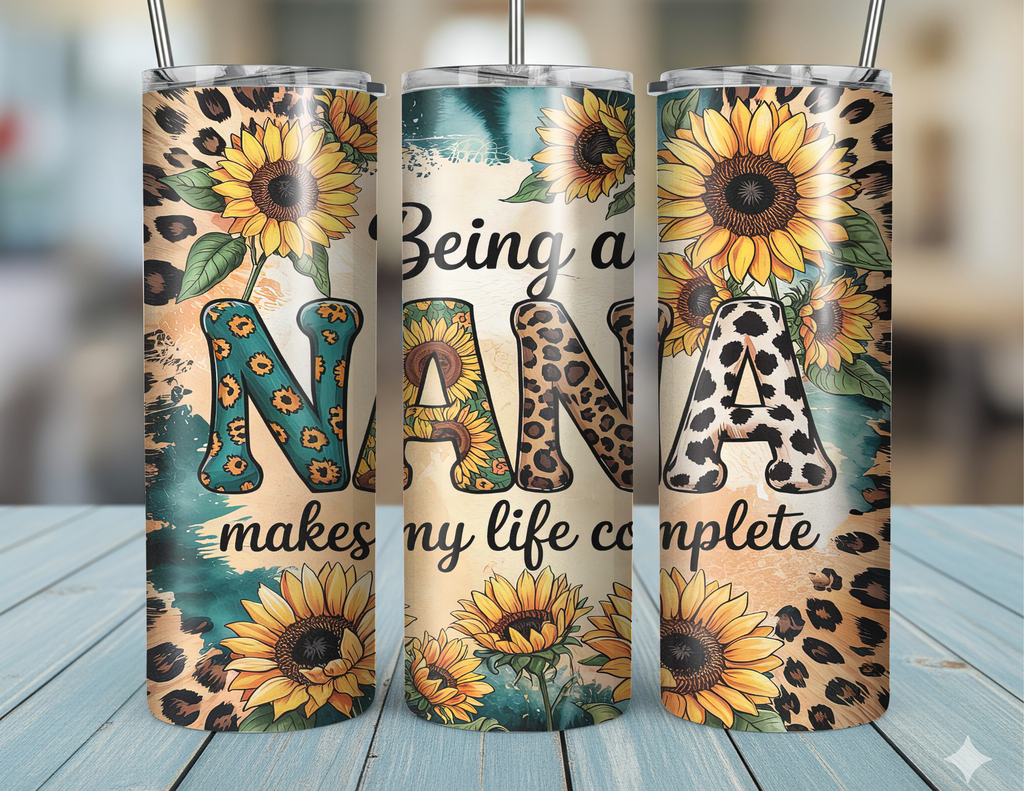20oz Skinny Tumbler Nana